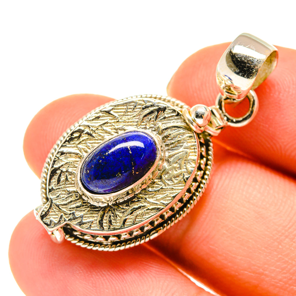 Lapis Lazuli Pendants handcrafted by Ana Silver Co - PD760433