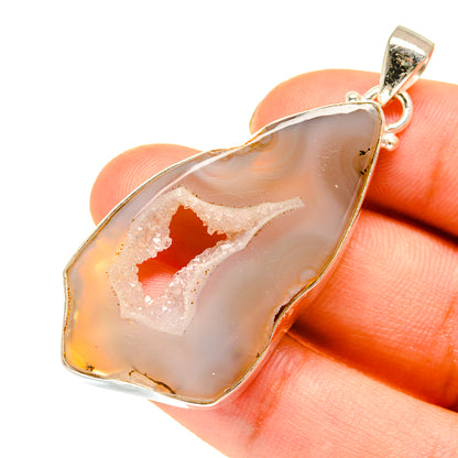 Geode Slice Pendants handcrafted by Ana Silver Co - PD760442