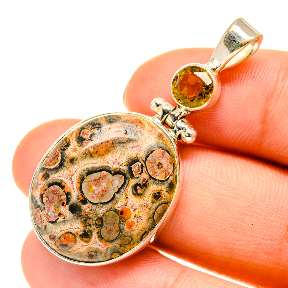 Poppy Jasper Pendants handcrafted by Ana Silver Co - PD760444