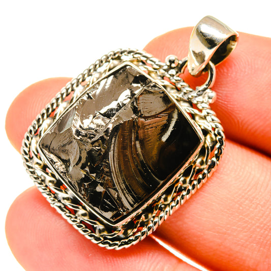 Shungite Pendants handcrafted by Ana Silver Co - PD760464