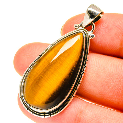 Tiger Eye Pendants handcrafted by Ana Silver Co - PD760465