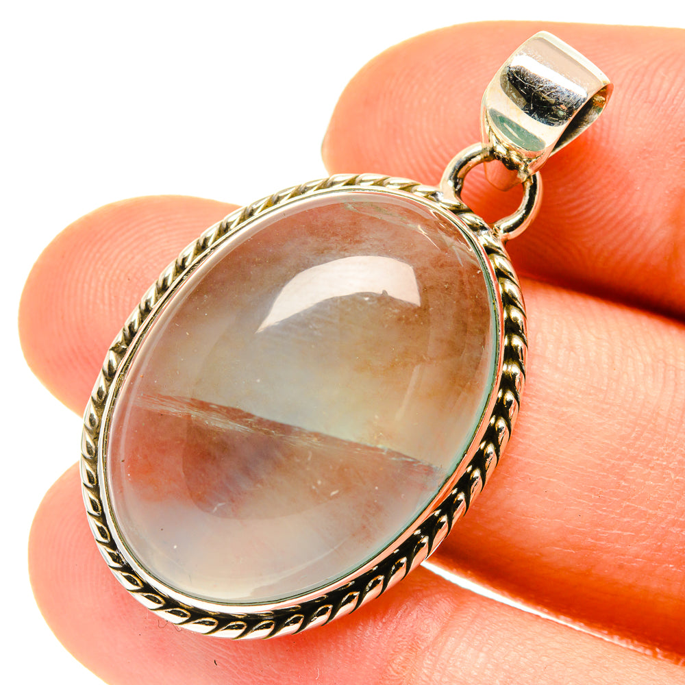 Blue Fluorite Pendants handcrafted by Ana Silver Co - PD760472