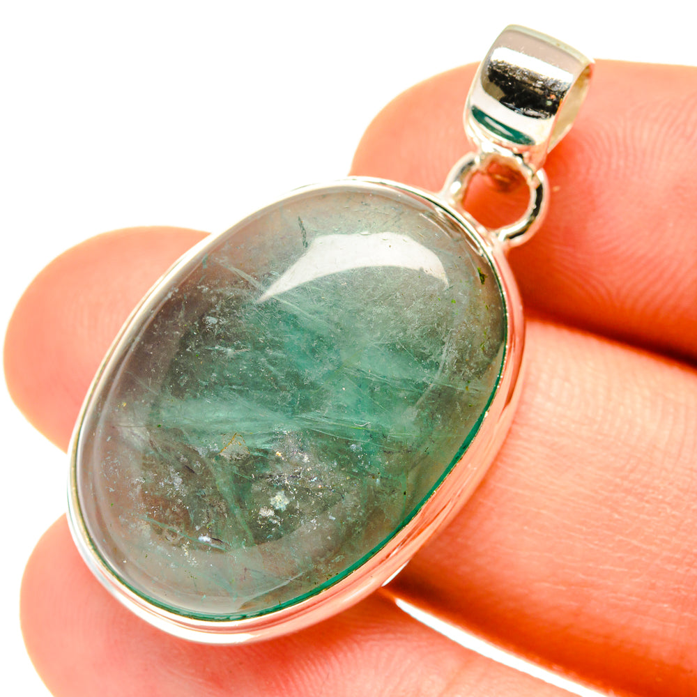 Green Fluorite Pendants handcrafted by Ana Silver Co - PD760481
