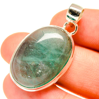 Green Fluorite Pendants handcrafted by Ana Silver Co - PD760481