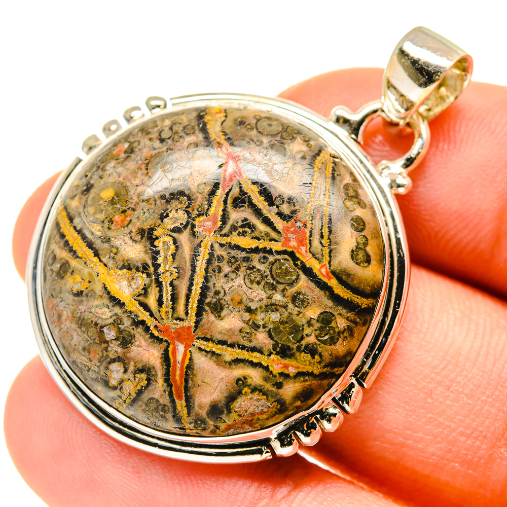 Poppy Jasper Pendants handcrafted by Ana Silver Co - PD760484