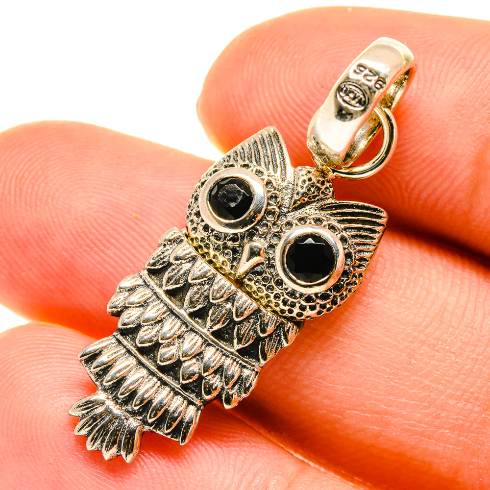Black Onyx Pendants handcrafted by Ana Silver Co - PD760504