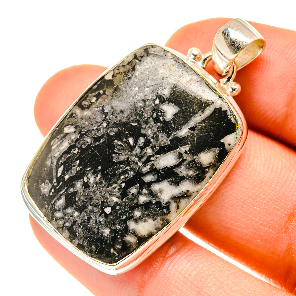 Pinolith Jasper Pendants handcrafted by Ana Silver Co - PD760506