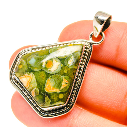 Rainforest Opal Pendants handcrafted by Ana Silver Co - PD760514