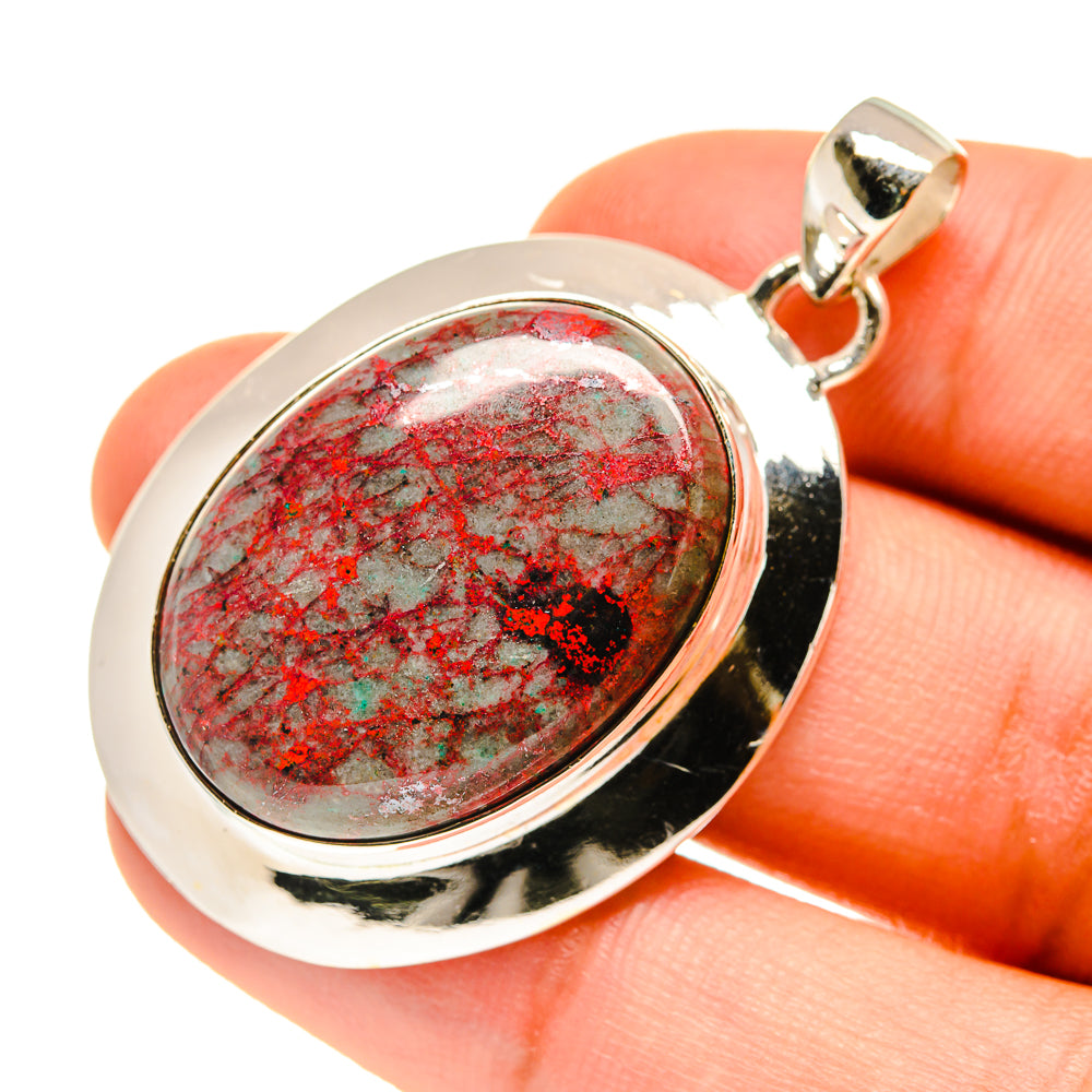 Bloodstone Pendants handcrafted by Ana Silver Co - PD760529