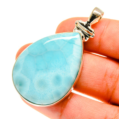 Larimar Pendants handcrafted by Ana Silver Co - PD760531