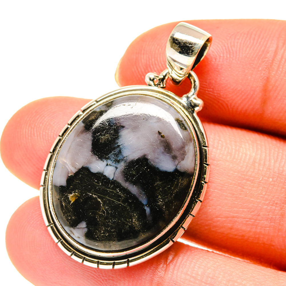 Gabbro Stone Pendants handcrafted by Ana Silver Co - PD760538