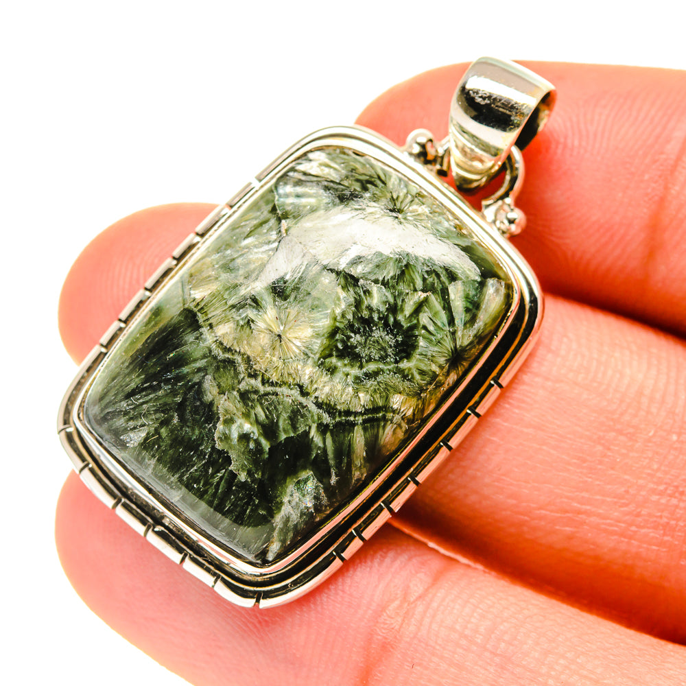 Seraphinite Pendants handcrafted by Ana Silver Co - PD760540