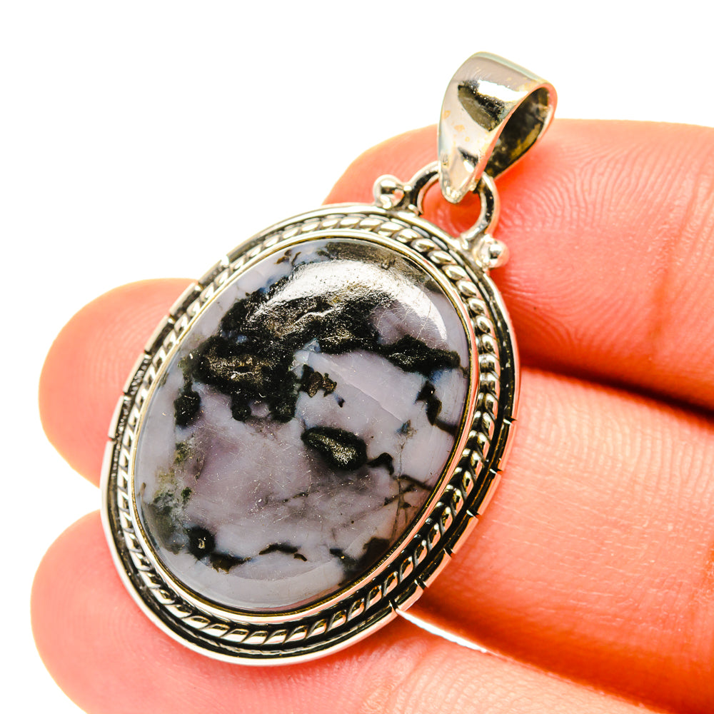 Gabbro Stone Pendants handcrafted by Ana Silver Co - PD760547
