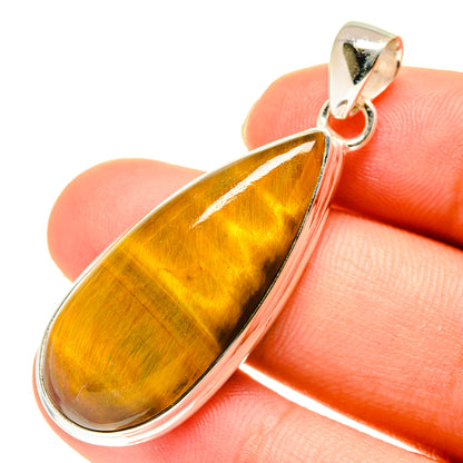 Tiger Eye Pendants handcrafted by Ana Silver Co - PD760548