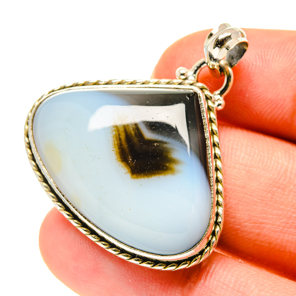 Montana Agate Pendants handcrafted by Ana Silver Co - PD760553