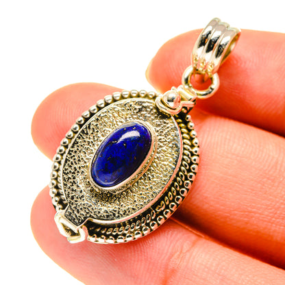 Lapis Lazuli Pendants handcrafted by Ana Silver Co - PD760560