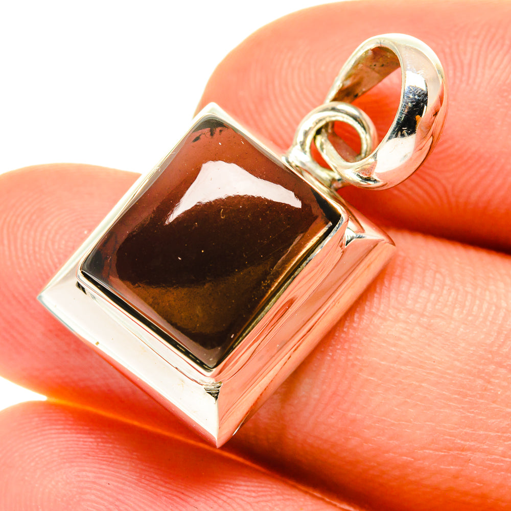 Smoky Quartz Pendants handcrafted by Ana Silver Co - PD760568