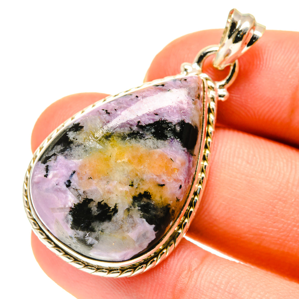 Tiffany Stone Pendants handcrafted by Ana Silver Co - PD760570