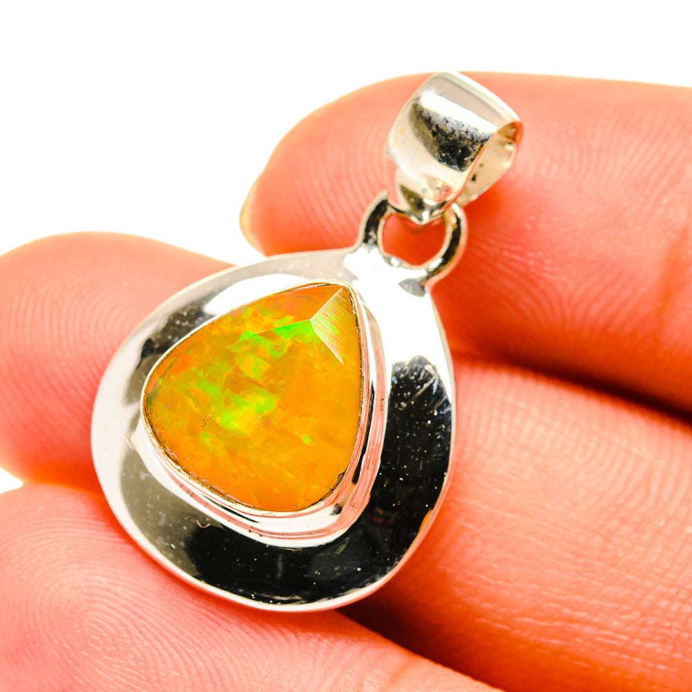 Ethiopian Opal Pendants handcrafted by Ana Silver Co - PD760573