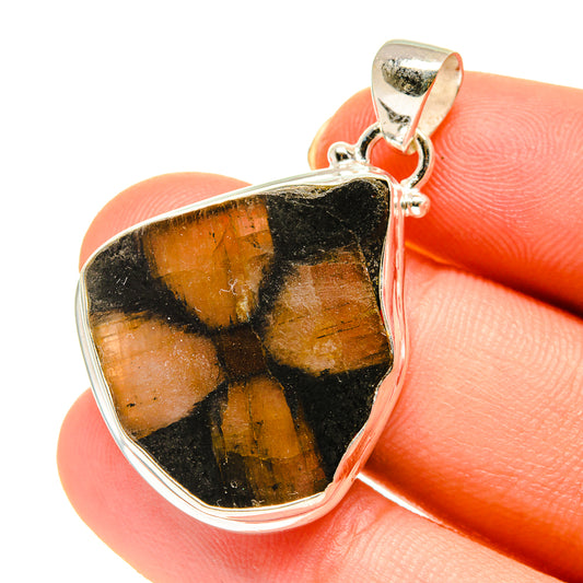Chiastolite Pendants handcrafted by Ana Silver Co - PD760574