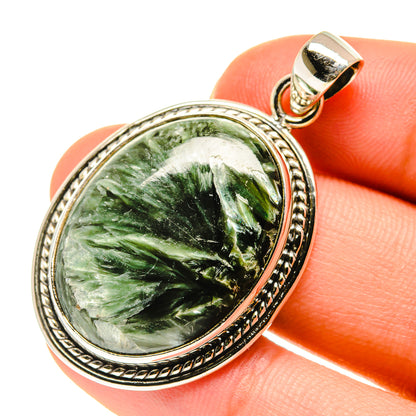 Seraphinite Pendants handcrafted by Ana Silver Co - PD760575