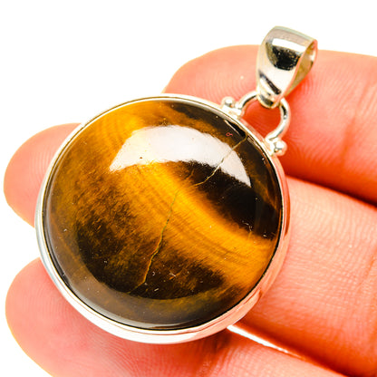 Tiger Eye Pendants handcrafted by Ana Silver Co - PD760582