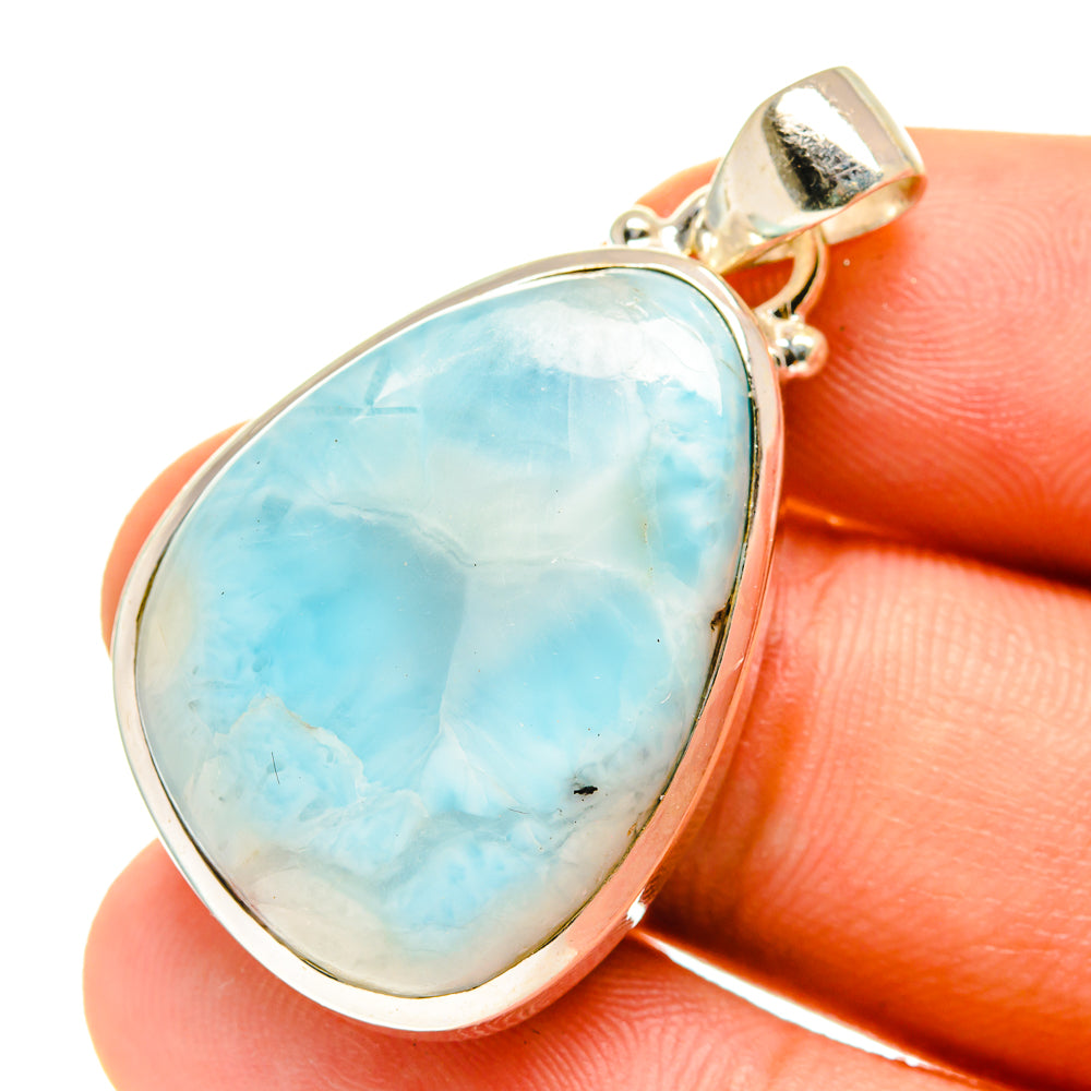 Larimar Pendants handcrafted by Ana Silver Co - PD760586