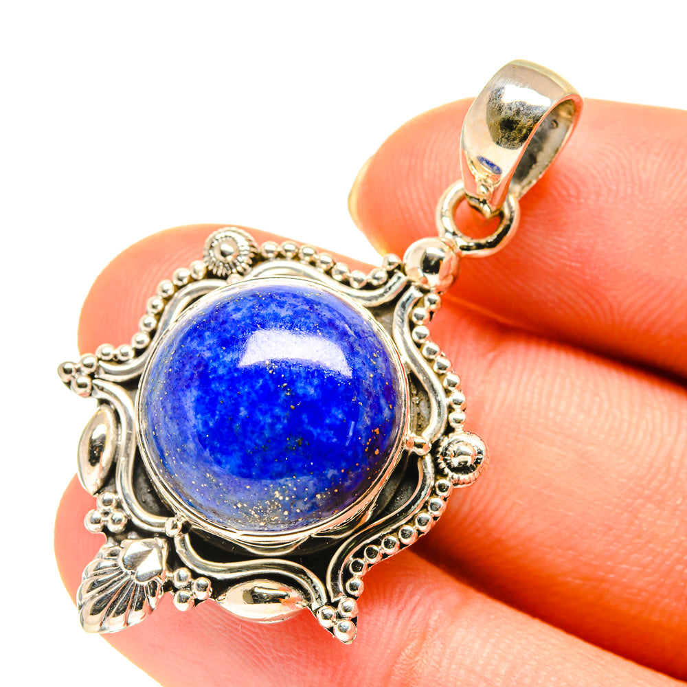 Lapis Lazuli Pendants handcrafted by Ana Silver Co - PD760594