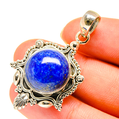 Lapis Lazuli Pendants handcrafted by Ana Silver Co - PD760594