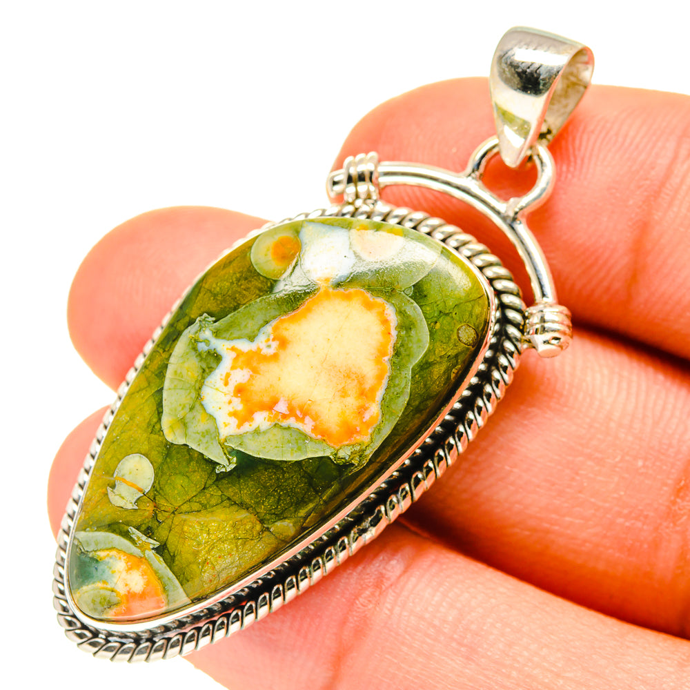 Rainforest Opal Pendants handcrafted by Ana Silver Co - PD760595