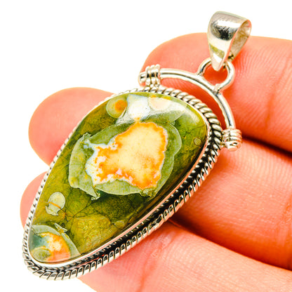 Rainforest Opal Pendants handcrafted by Ana Silver Co - PD760595