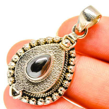 Hematite Pendants handcrafted by Ana Silver Co - PD760596