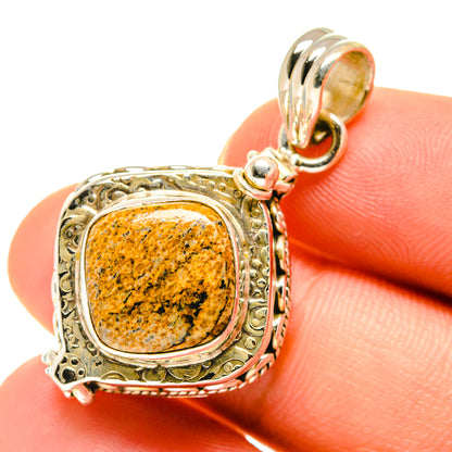 Picture Jasper Pendants handcrafted by Ana Silver Co - PD760601
