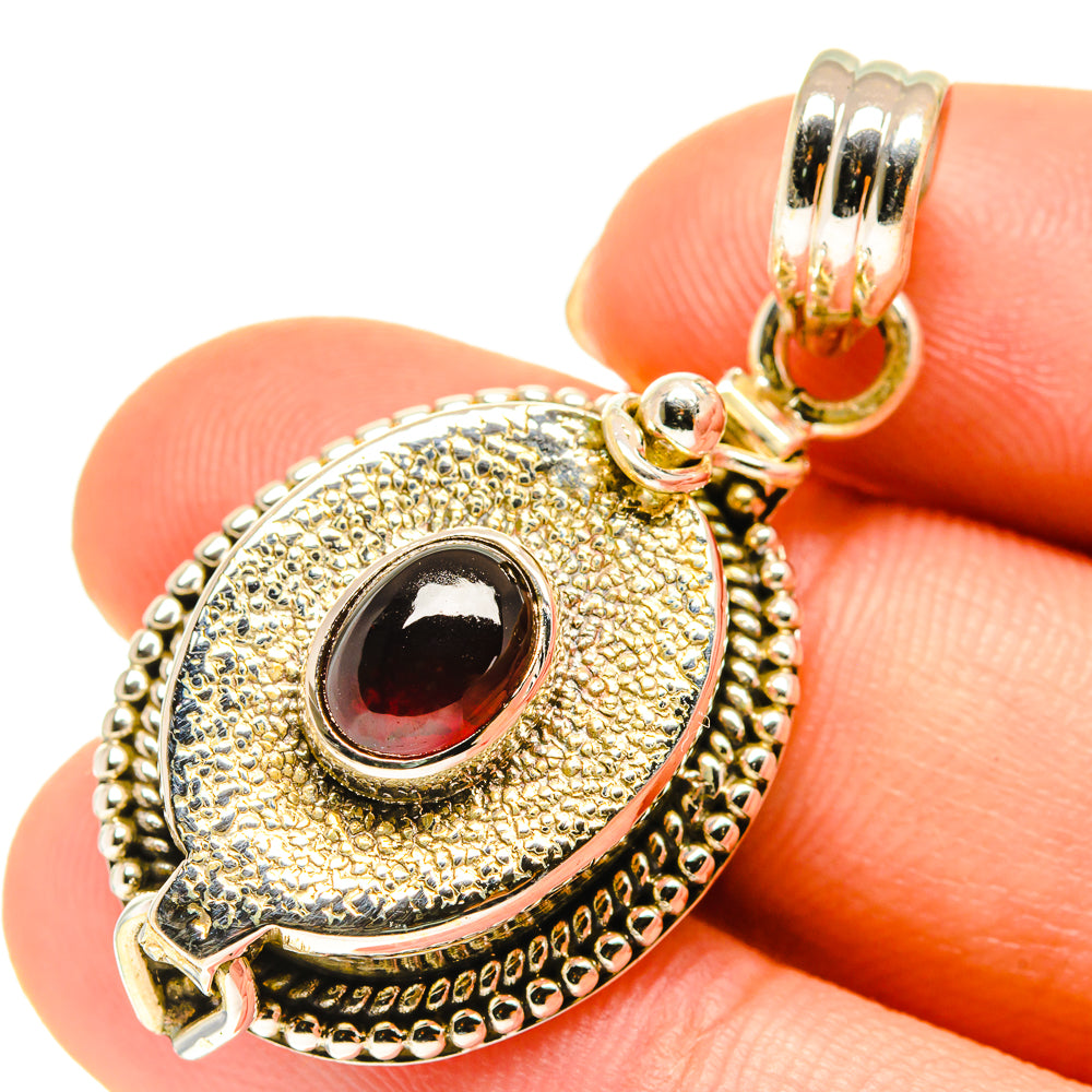 Garnet Pendants handcrafted by Ana Silver Co - PD760604