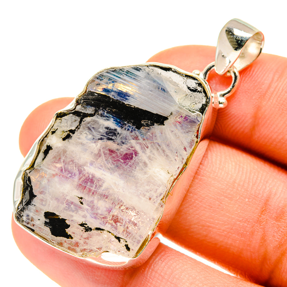 Rainbow Moonstone Pendants handcrafted by Ana Silver Co - PD760630