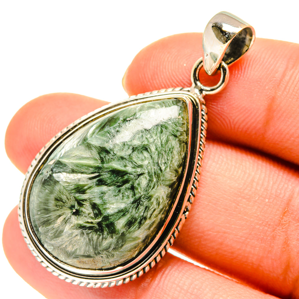 Seraphinite Pendants handcrafted by Ana Silver Co - PD760638