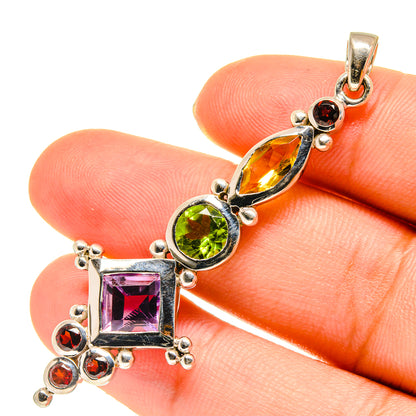 Amethyst Pendants handcrafted by Ana Silver Co - PD760664