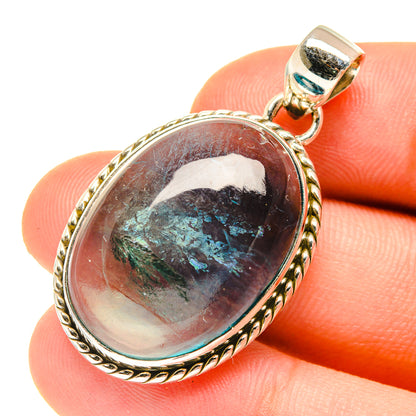 Aquamarine Pendants handcrafted by Ana Silver Co - PD760670