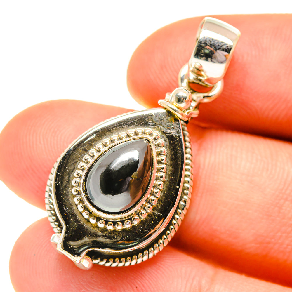 Hematite Pendants handcrafted by Ana Silver Co - PD760675