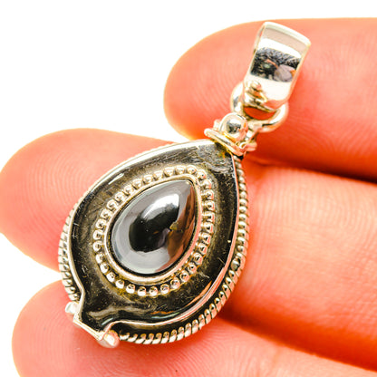 Hematite Pendants handcrafted by Ana Silver Co - PD760675