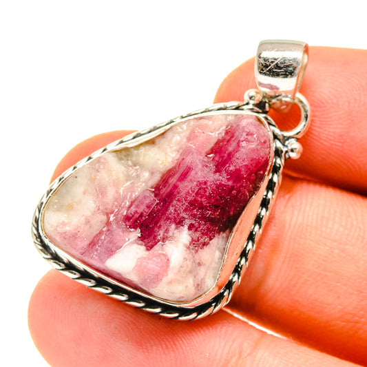 Pink Agate Pendants handcrafted by Ana Silver Co - PD760682