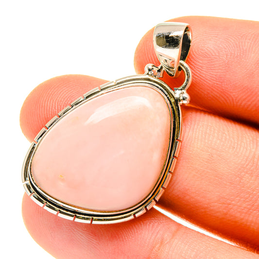 Pink Opal Pendants handcrafted by Ana Silver Co - PD760683