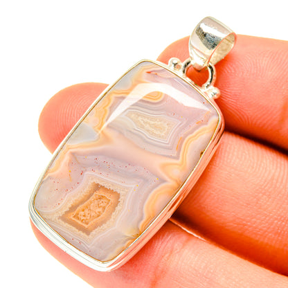 Botswana Agate Pendants handcrafted by Ana Silver Co - PD760689