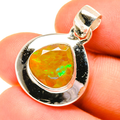 Ethiopian Opal Pendants handcrafted by Ana Silver Co - PD760698