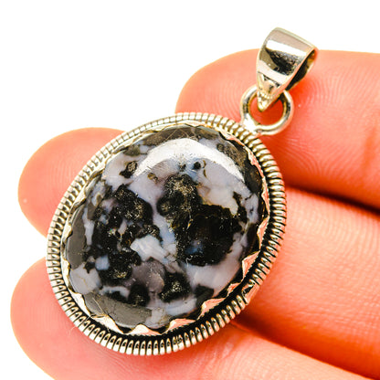 Gabbro Stone Pendants handcrafted by Ana Silver Co - PD760699