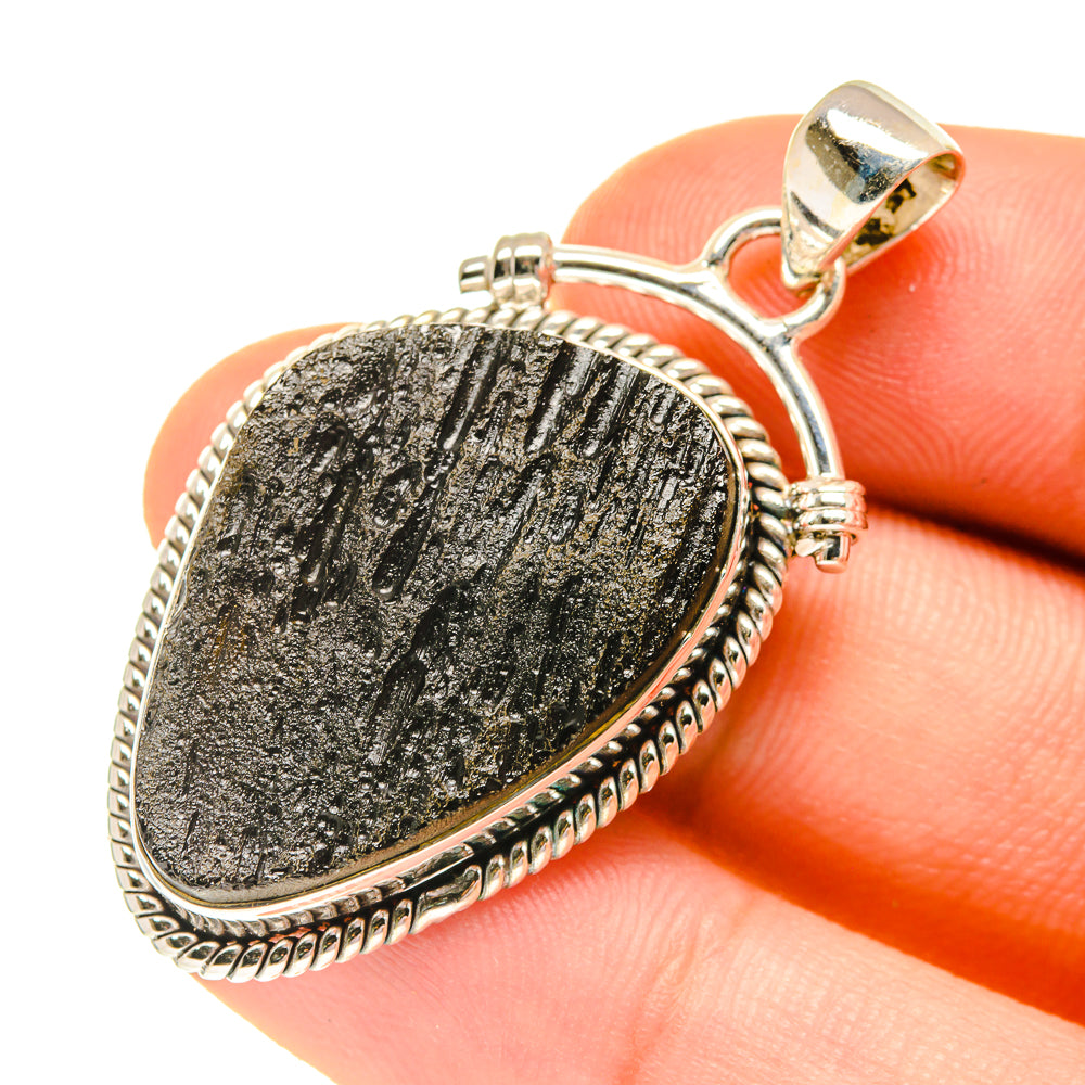 Tektite Pendants handcrafted by Ana Silver Co - PD760700