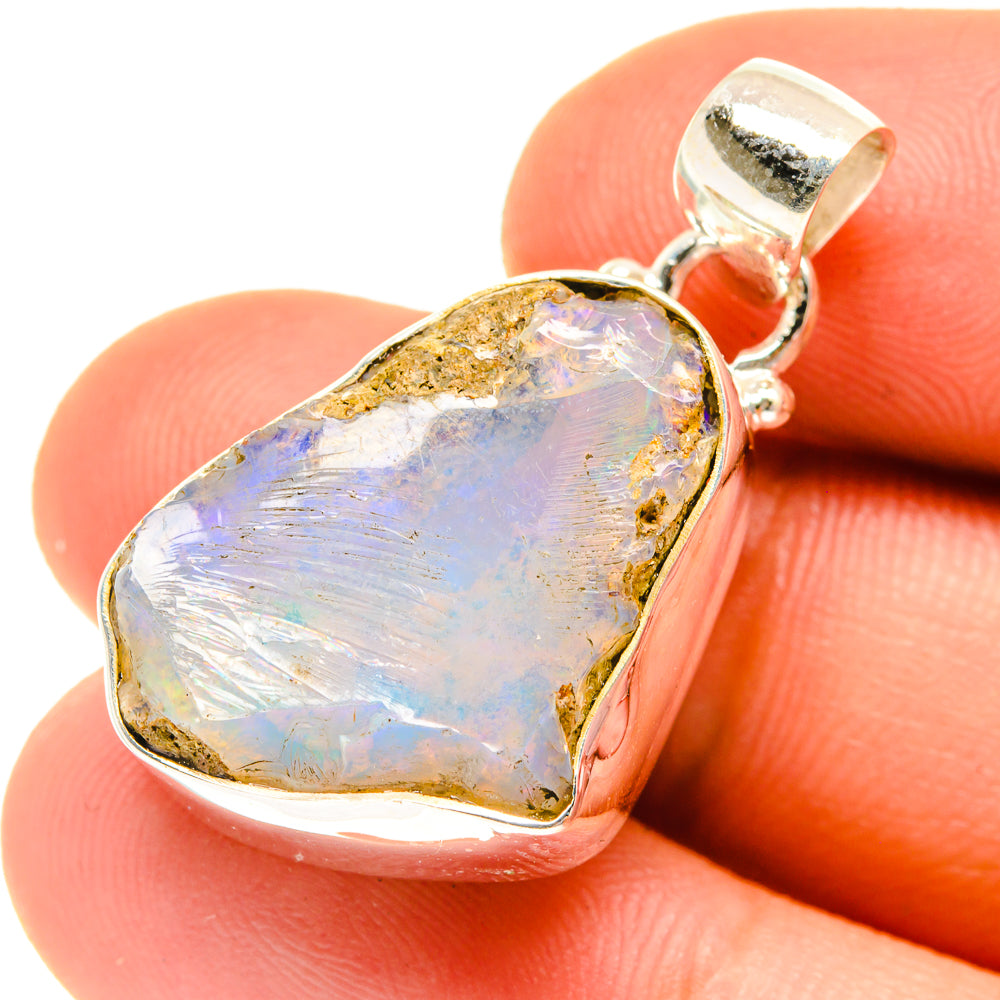 Ethiopian Opal Pendants handcrafted by Ana Silver Co - PD760702
