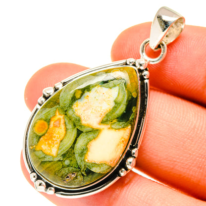 Rainforest Opal Pendants handcrafted by Ana Silver Co - PD760706