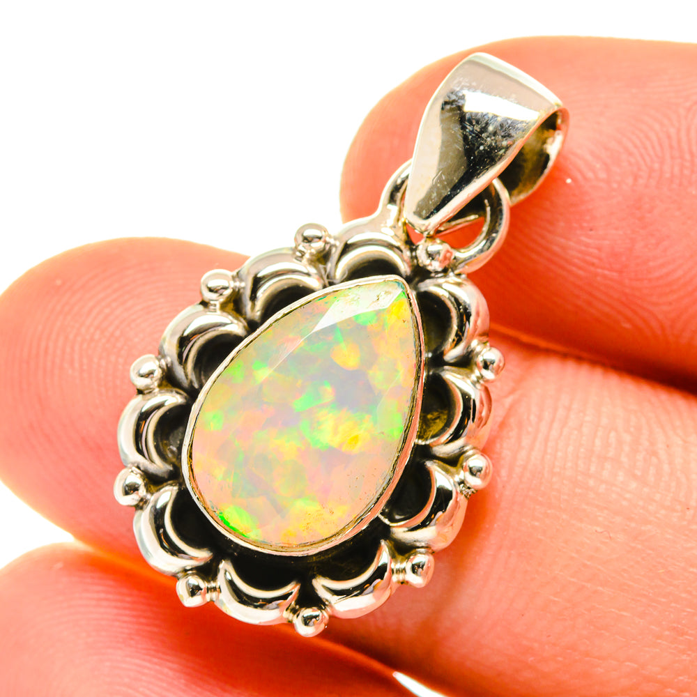 Ethiopian Opal Pendants handcrafted by Ana Silver Co - PD760713