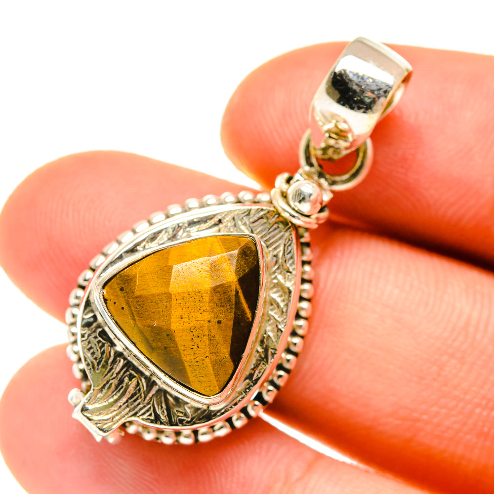 Tiger Eye Pendants handcrafted by Ana Silver Co - PD760717